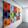 Ginkgo Leaf 3D Polyester Fiber Acoustic Panel