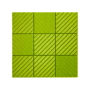 Ginkgo Leaf 3D Polyester Fiber Acoustic Panel